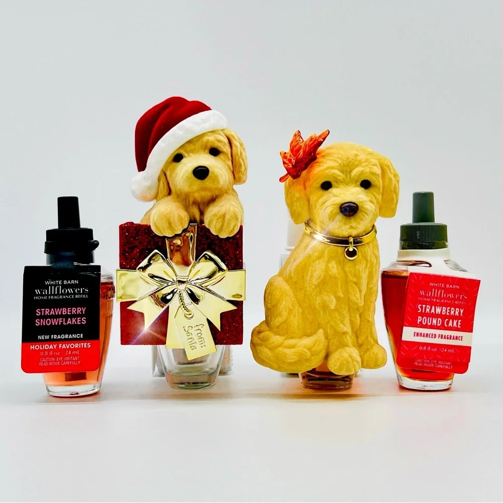 🐶Strawberry Pound Cake & Strawberry Snowflakes 🐾 16 pc gift set - Picture 2 of 5
